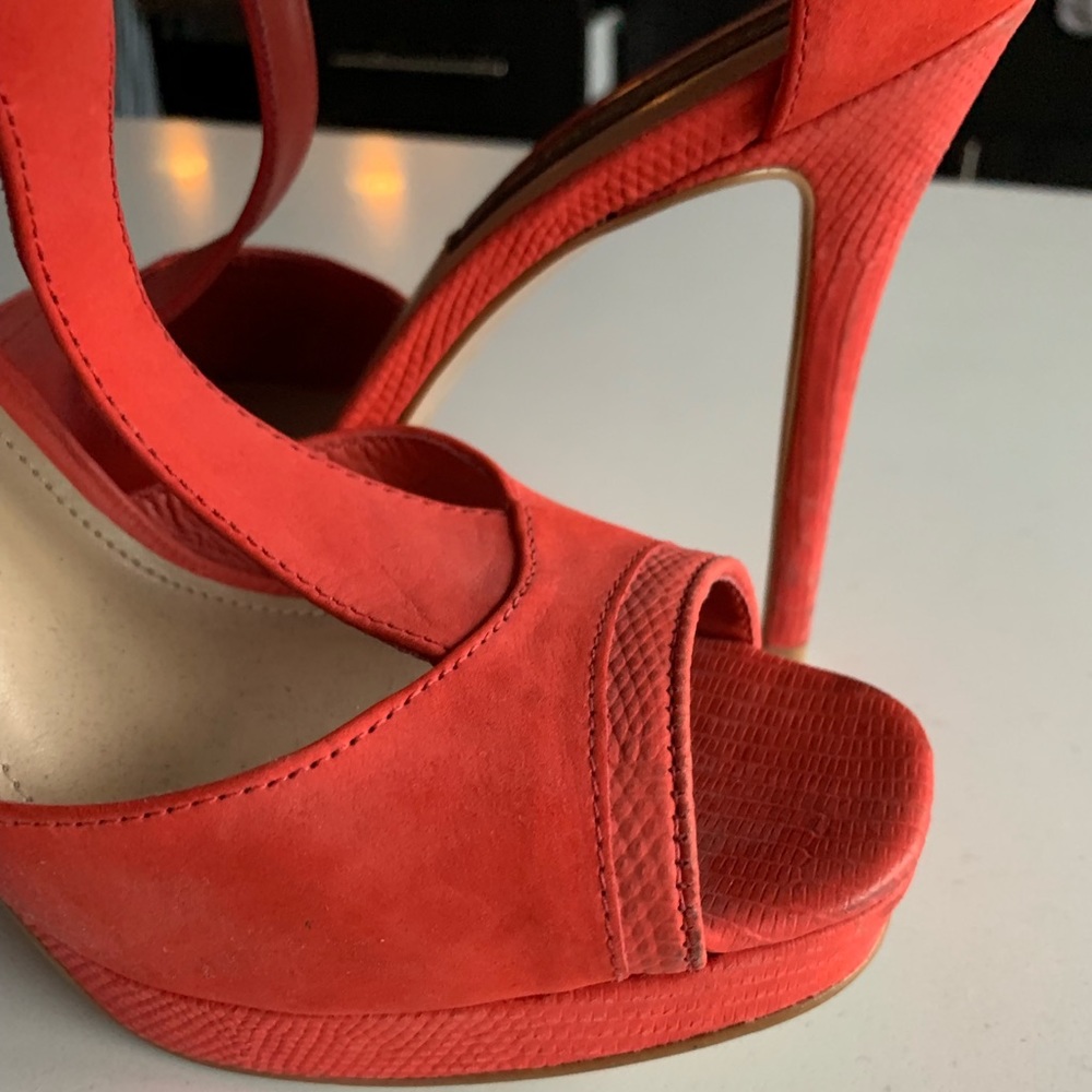 Steven Steve Madden Modern Pumps - Deep Coral